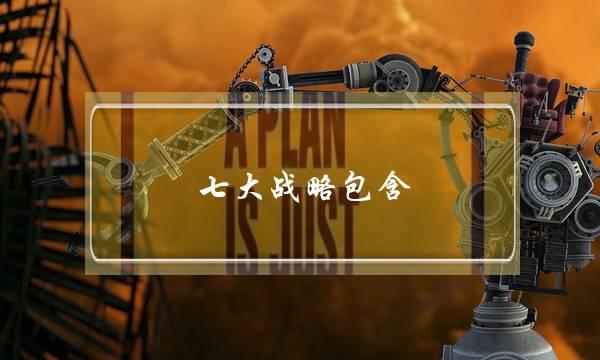 七大战略包含(七大战略要求是)