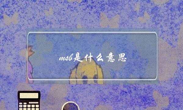 msb是什么意思(msb是什么品牌)