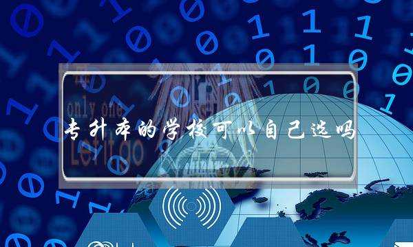 专升本的学校可以自己选吗(千万不要跟专升本的谈恋爱)