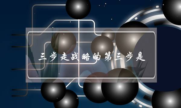 三步走战略的第三步是(新时代三步走是主要内容)