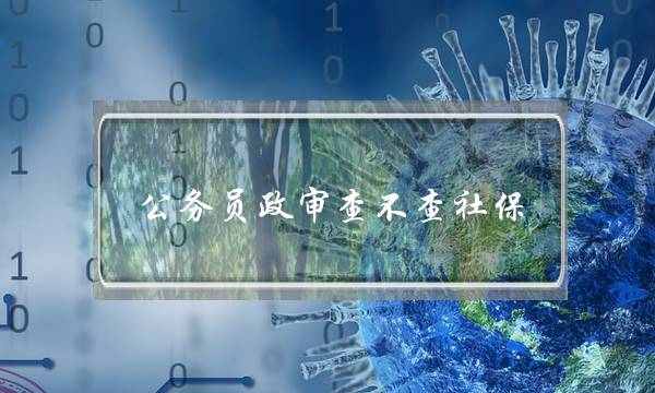 公务员政审查不查社保(编外合同工政审严格吗)