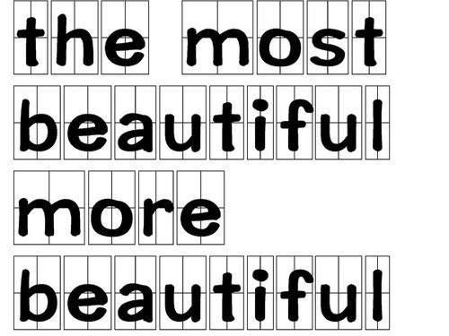 beautiful的比较级和最高级(beautiful的比较级和最高级形式) beautiful的比较级和最高级(beautiful的比较级和最高级形式)