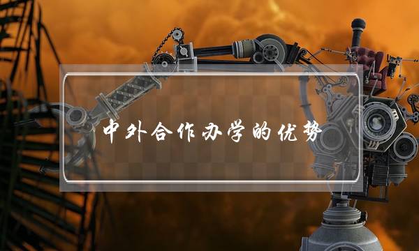 中外合作办学的优势 中外合作办学的优势和劣势知乎
