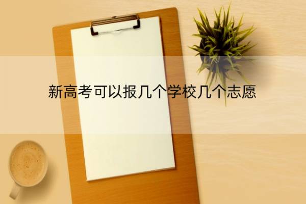 新高考可以报几个学校几个志愿 新高考可以报几个学校几个志愿嘛