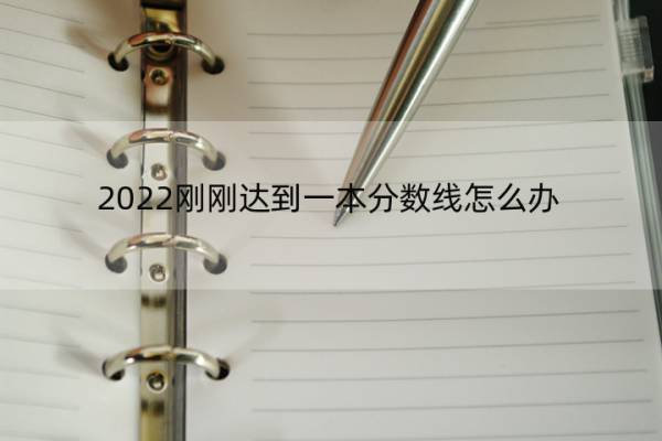 2022刚刚达到一本分数线怎么办 2022年一本录分线