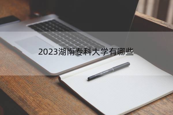 2023湖南专科大学有哪些 2023湖南高职院校名单